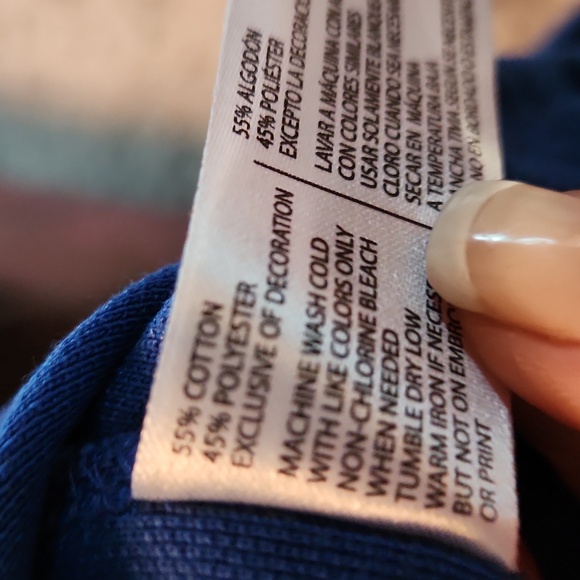 Men's Size X Small US Polo ASSN Short Sleeve Polo Shirt In Blue performance - Picture 5 of 5